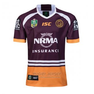 Brisbane Broncos Rugby Jersey 2017-18 Home