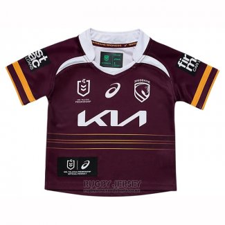 Jersey Kid's Brisbane Broncos Rugby 2026 Home