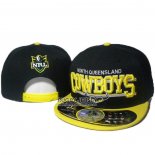 NRL Snapbacks Caps North Queensland Cowboys Black Yellow