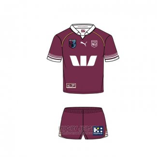 Jersey Kid's Queensland Maroons Rugby 2026 Home