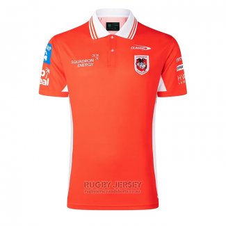 Jersey Polo St George Illawarra Dragons Rugby 2026 Red
