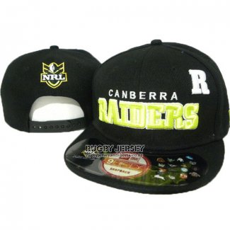 NRL Snapbacks Caps Canberra Raiders Black