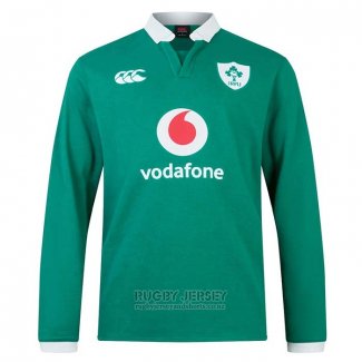 Jersey Ireland Long Sleeve Rugby 2025-2026 Home