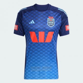 Jersey Nsw Blues Rugby 2025 Training Blue