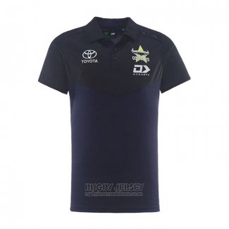 Jersey Polo North Queensland Cowboys Rugby 2026 Black