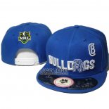 NRL Snapbacks Caps Canterbury Bankstown Bulldogs Blue