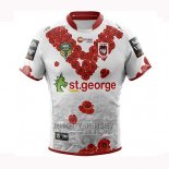 St George Illawarra Dragons Rugby Jersey 2018-19 Commemorative
