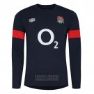 Jersey England Long Sleeve Rugby Black