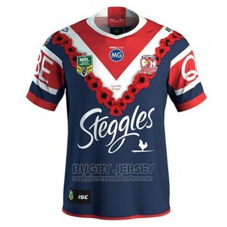 Sydney Roosters Rugby Jersey 2018-19 Commemorative