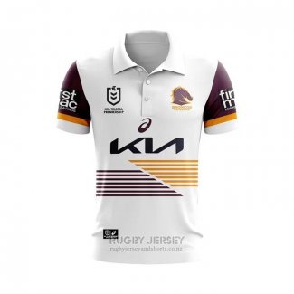 Jersey Polo Brisbane Broncos Rugby 2024 Away