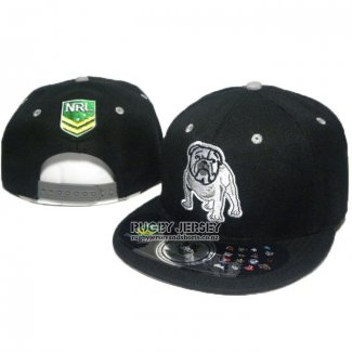 NRL Snapbacks Caps Canterbury Bankstown Bulldogs Black