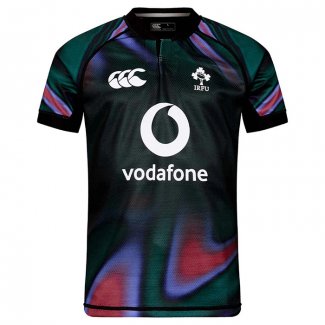 Jersey Ireland Rugby 2025-2026 Pre Partido Black