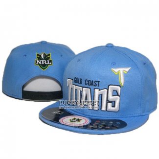 NRL Snapbacks Caps Gold Coast Titans Blue