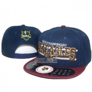 NRL Snapbacks Caps Manly Warringah Sea Eagles Dark Blue