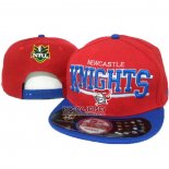 NRL Snapbacks Caps Newcastle Knights Red Blue