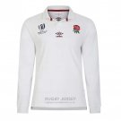 Jersey England Long Sleeve Rugby 2023 World Cup Home