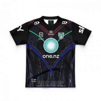 Jersey Kid's New Zealand Warriors Rugby 2024 Indigenous