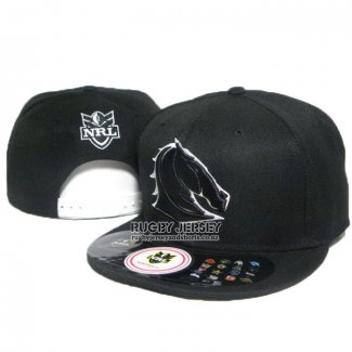 NRL Snapbacks Caps Brisbane Broncos Black