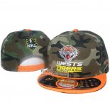 NRL Snapbacks Caps Wests Tigers Camouflage Orange