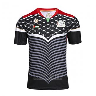 Palestine Rugby Jersey 2017 Black