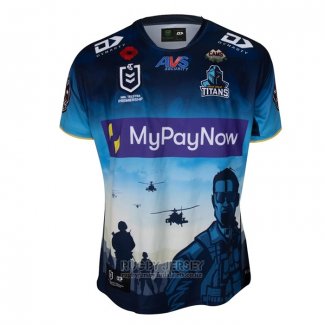 Jersey Gold Coast Titans Rugby 2023 Indigenous