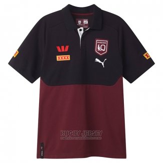 Jersey Polo Queensland Maroons Rugby 2025