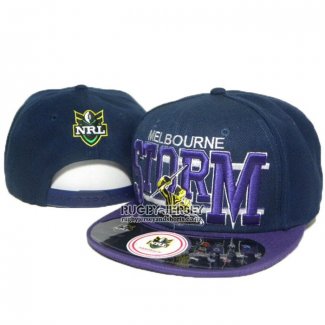 NRL Snapbacks Caps Melbourne Storm Dark Fuchsia