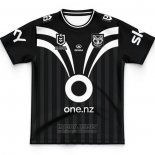 Jersey Kid's New Zealand Warriors Rugby 2025 Training Black
