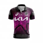 Jersey Polo Brisbane Broncos Rugby 2024 Training