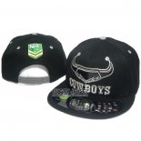 NRL Snapbacks Caps North Queensland Cowboys Black