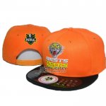 NRL Snapbacks Caps Wests Tigers Orange