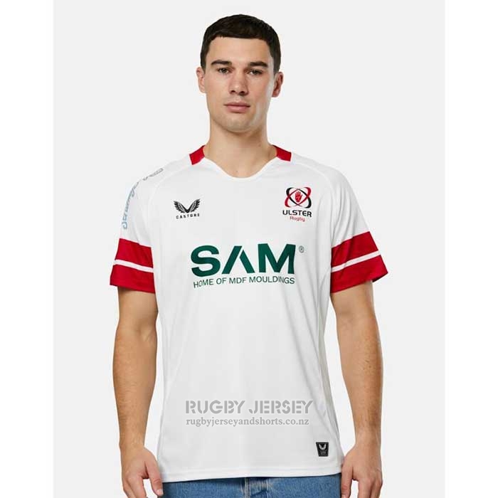 Ulster Rugby Kit Sam Jersey Ulster Rugby 2025-2026 Home | www.rugbyjerseyandshorts.co.nz