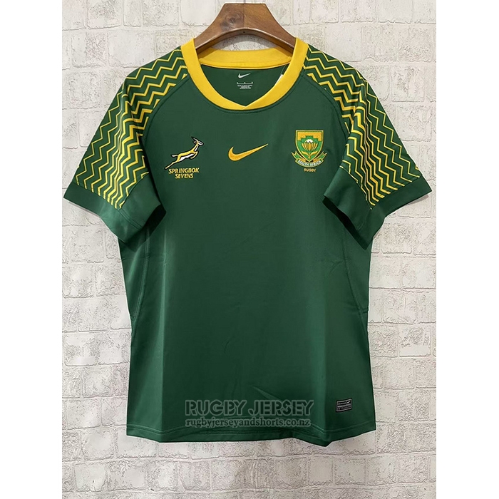 YINTE 2020 Zuid-Afrika Springbok Rugby Jersey - Wereldbeker 2019 Katoen T-Shirt 100th Anniversary Edition Fans Shirt Korte Mouw